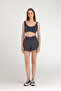 High Waist Pocket Shorts Smoked - 3