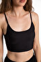 Soft Touch Rope Strap Bustier Black - 4