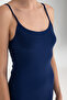 Soft Touch Rope Strap Dress Navy Blue - 4