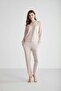 US POLO LICENSED LONG SLEEVE THERMAL BUTTONED WOMEN'S PAJAMAS SET 16956