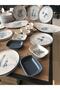 طقم إفطار سحري أزرق قابل للتعبئة مكون من 19 قطعة لـ 6 أشخاص - 2
