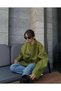 wool look loose cut snap fastening pocket detail medium length trend bomber jacket coat