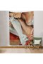 Sexi Woman Wearing Red Shoes Wall Covering - Carpet-6311 - 6