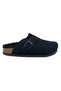 Oslo Cork Sole Suede Genuine Fur Slippers - 5