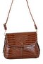 Women's Shoulder Bag Kroko Taba