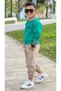 Boy's Gabardine Pants and Sweat Suit MV251 - 4