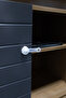 2 Pieces Leave No Trace Easy Installation Double Door Cabinet Lock Protector and Lock Baby Safety - 5