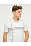 81 PRINT DETAIL POLO NECK T-SHIRT - 5