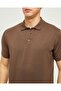 103 EMBROIDERY DETAIL POLO NECK T-SHIRT - 5
