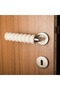 6 Pieces of Unassambled Soft Door Handle Blocker Protector Impact Prevention Baby and Child Safety Set - 3