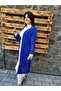 Women's Cobalt Blue Double Hijab Tunic - 2