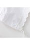 Newborn Baby Girl Rosa Rompers Set Terikoton Lace Lora Hat Woven Baby Set Ecru - 3