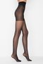 Women's Black Silhouette 20 Den Corseted Matte Pantyhose