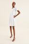 Women's White Pocket Dress