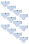 Underwear Boy's Cotton Slip Panties Pack of 12 - 3
