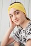 Yellow Bandana Extra Soft Flexible Natural Cotton Combed Hair Band