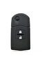 Mazda 2 3 5 6 Compatible 2-Key Silicone Key Protection Case Black Color - 3