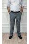 Men's Plus Size Classic Gray Relaxed Fit Fabric Pants