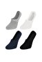 6-Piece Summer Silicone Toe Seamless Men's Ballerina Socks Invisible Socks