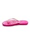 Women's Fuchsia Flip Flops 9904 - 3