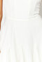 Bridal Beyaz A-Kesim Astarlı Korse Detaylı Biyeli Kısa Abiye Mezuniyet Elbisesi TPRSS23EL00251 - 8