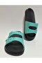 Turquoise Anatomical Sole Soft Plastic Extra Light Women's Pool Sea Beach Home And Street Slippers Eva - 4