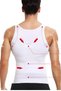 Male Athlete Corset Waist Chest Belly Gynecomastia Enhancer Firming Helps Upright Posture - 2