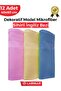 12 Pieces of Microfiber Decorative English Cleaning Cloth / Magic Cleaning Cloth