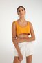 Cotton Wide Cut Crop Top Bustier - 2
