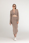 Ultra Soft Wrap Skirt Mink - 2