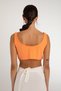 Cotton Wide Cut Crop Top - 5