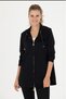 BASE. Polo Assn. Women's BLACK SWEAT SHIRT CUT Regular G082SZ082.000.1701202.VR046 TEKSPOR - 3
