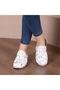 Flower Patterned Home Hospital Doctor Nurse Sabo Slippers - 4