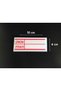 10 Pieces Shelf Front Adhesive Label Holder 10x4 cm and Erasable Plastic Label, Product Price Label Set - 3