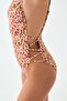 Leopard Thin Strap Swimsuit - 6