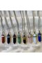 Nails Cut Natural Stone Necklaces - 2