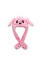Trend Influencer Movable Playing Eared Pump Rabbit Hat with Cute Plush Toy Children Adult - 3