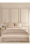 Perle Single Duvet Cover Set Brown