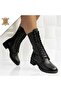 Woman's leather boot - 3