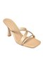 S590333109 Women's Nude Stone Heeled Slippers - 7
