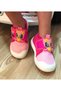 Children's Slippers Nursery Home School Shoes Soft Non-Slip Sole Velcro Nursery Shoes - 5