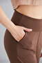 Women's High Waist Jogger Double Pocket Soft Textured Sweatpants - 2