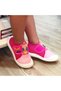 Children's Slippers Nursery Home School Shoes Soft Non-Slip Sole Velcro Nursery Shoes - 4