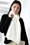 Women's Thessaloniki Knitwear Scarf White - 6
