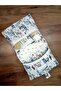Bottom Opening Care Bag Muslin Fabric with Snap Fasteners (OEKO-TEX certified) 100% cotton