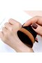 Black Hexagon Body Cream Makeup Face Blush Liquid Powder Foundation Brush - 4