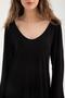 Black Ultra Soft Mini Dress - Flywheel Sleeve - 3