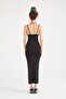 Soft Touch Rope Strap Dress Black - 4