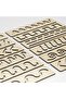 Montessori Wooden Line Work Set Hand Muscle Development and Shape Work Set - 2