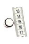 Scarf Shawl Magnet White - 2